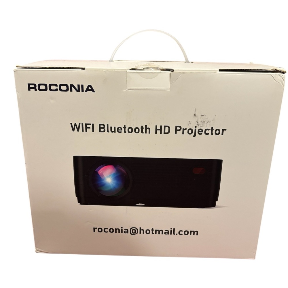 Roconia WiFi Bluetooth HD Projector